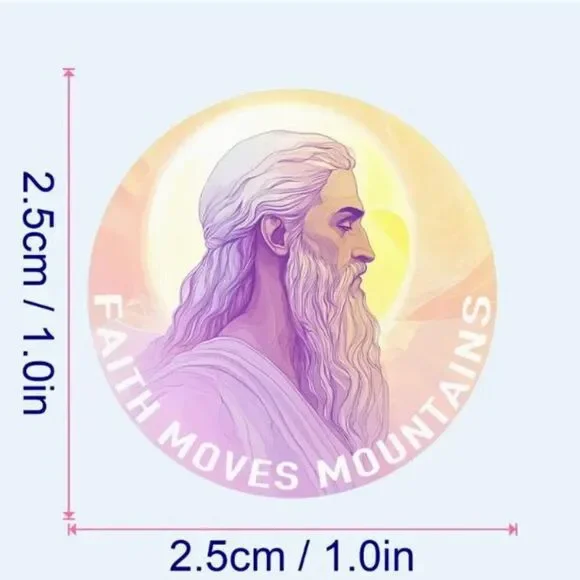 500PC Stickers Easter Spring Faith Christian Bible Verse Stickers - Jesus - Picture 4 of 6